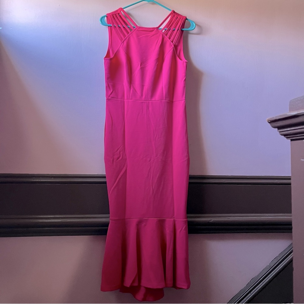 🆕Size S-M Pink Mermaid Style Stretchy Dress💖